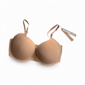 SKIMS Fits Everybody Clay 32DD Push up Demi Bra
